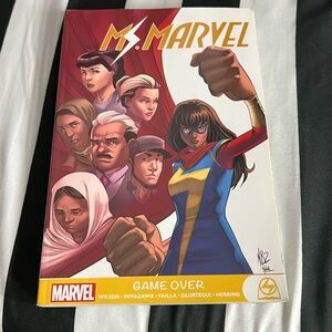 Ms. Marvel Comic Book Game Over